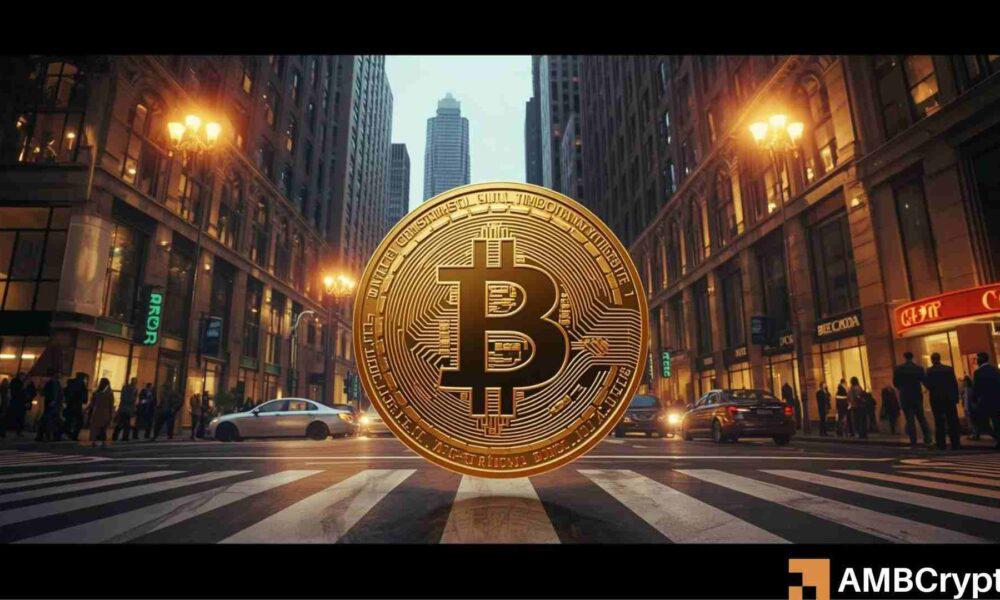 衡量比特币资金流向暴跌90%：比特币涨势料将止步？